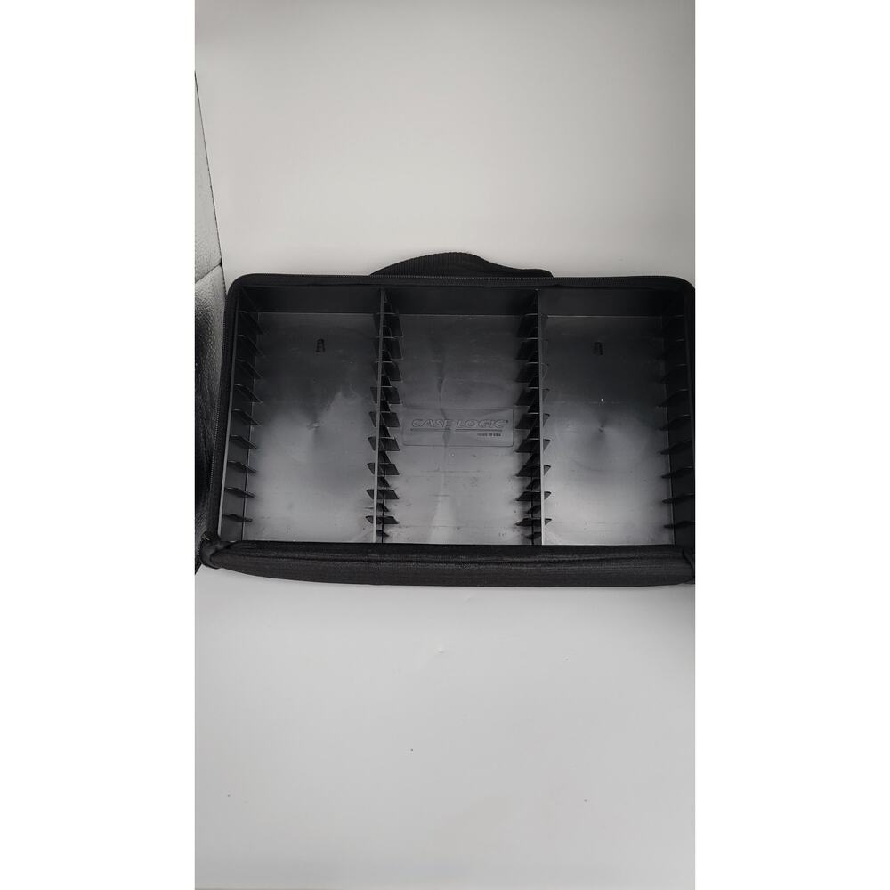 Vintage Case Logic Cassette Tape Storage Carrying Case Holder Organizer 30 Tape
